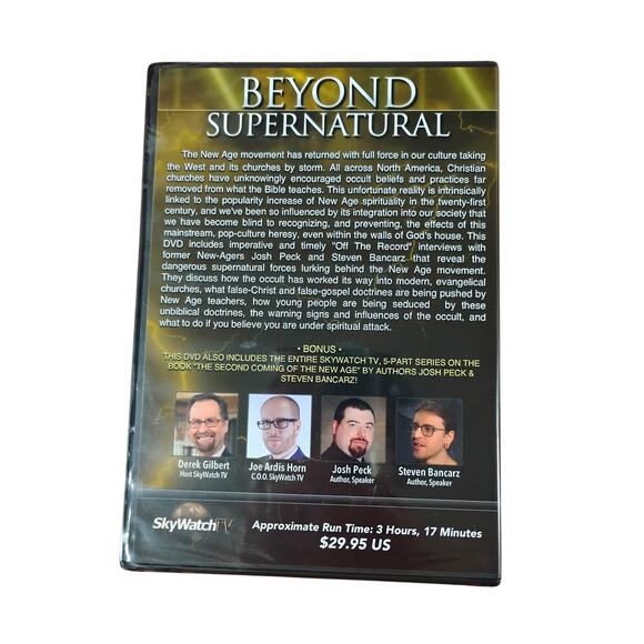 Beyond Supernatural Off the Record New Age Movement Church Deception DVD New - Picture 5 of 7